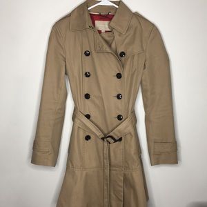 Classic double breasted trench